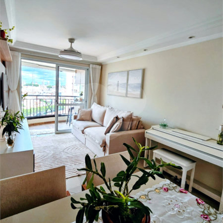 Apartamento com 74 m² com 3 quartos, 1 suíte, vista livre e 2 vagas à venda na Mooca, São Paulo