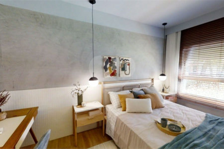 Apartamento novo com 02 Dormitórios e uma Suíte.