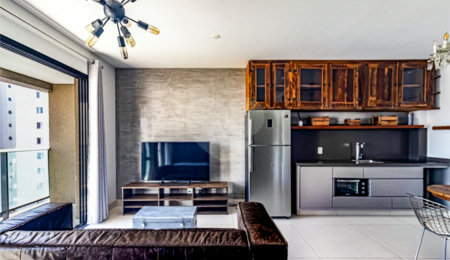 Apartamento à venda com 1 quarto em Vila Nova Conceição, São Paulo, SP