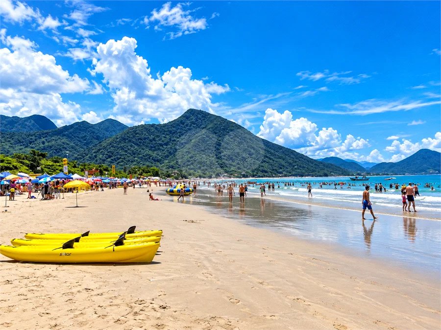 Apartamento à venda com 2 quartos, sendo 1 suíte, em Lagoinha, Ubatuba, SP