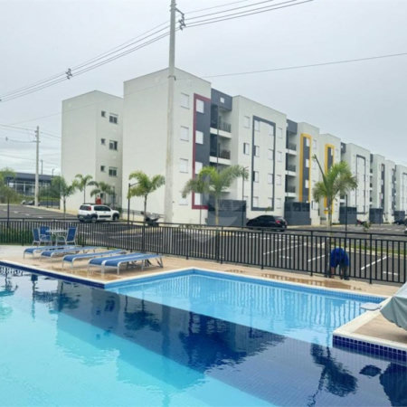 Apartamento de 2 dor com varanda gourmet a venda Condomínio Evo Residence - Villa Fahl NOVO