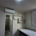 Apartamento totalmente decorado em Moema com 70 m2 , 2 quartos, 2 suítes e 2 vagas, ambientes com ar condicionado.