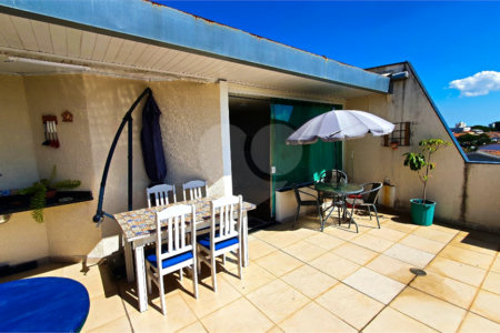 COBERTURA A VENDA NO BAIRRO JARDIM DAS INDUSTRIAS COM 3 DORMITORIOS, 2 SUITES, 2 VAGAS, 214M², SJC