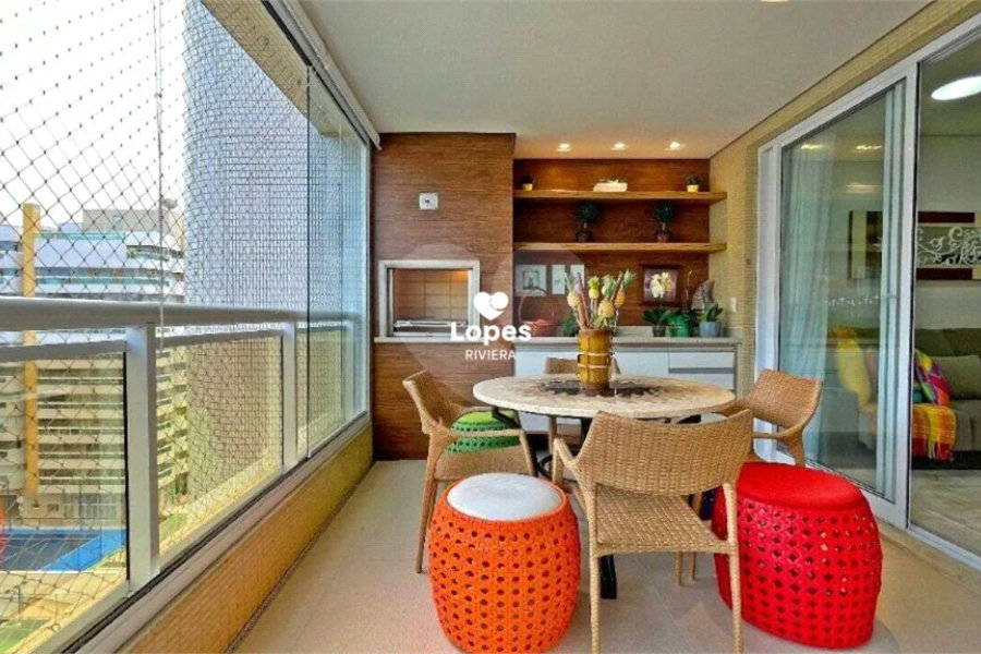 Apartamento à venda com 4 quartos, sendo 2 suítes, em Riviera de São Lourenço, Bertioga, SP