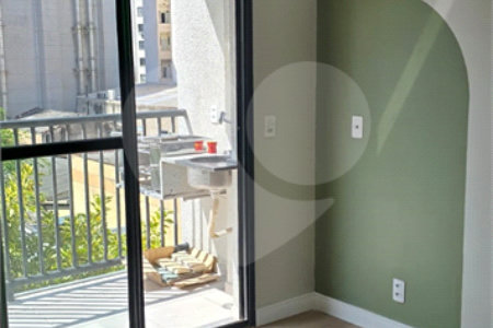 Studio Reformado com Varanda e Lazer Completo 33m2 Campos Elíseos Mobiliado