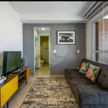 Apartamento de 45 m2 na Bela Vista, mobiliado, pronto para morar !