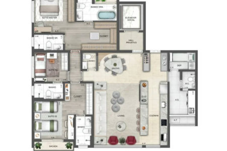 Apartamento à Venda em Perdizes: Upper East Perdizes, 142m², 4 Suítes e Lazer de Luxo na Rua Minerva