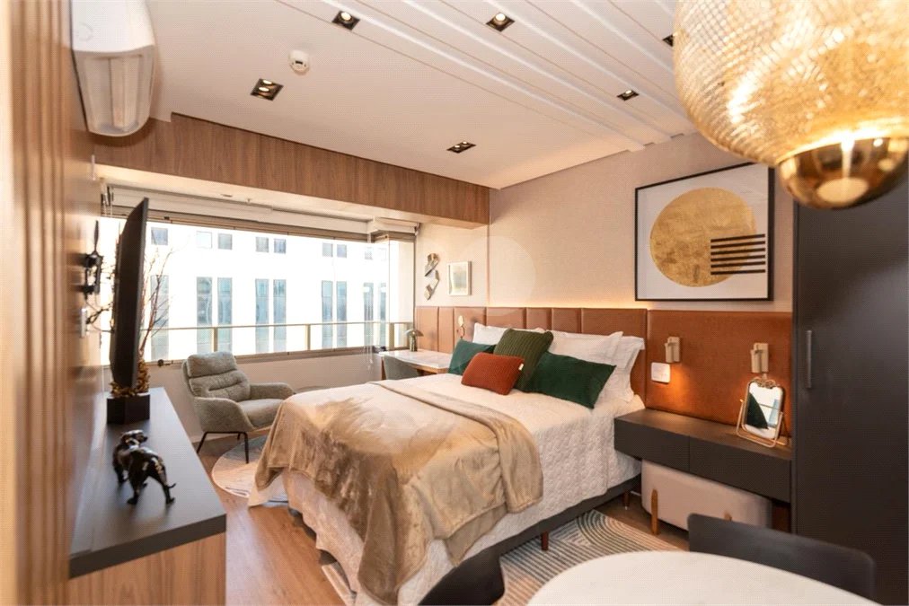 Studio Mobiliado em Moema | 29m² Pronto para Morar ou Investir