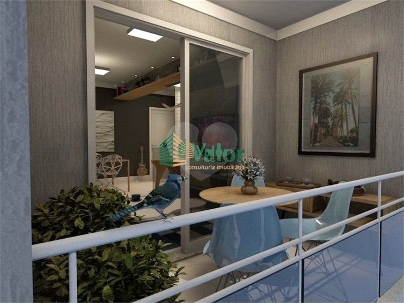 Apartamento com 1 dormitório .
