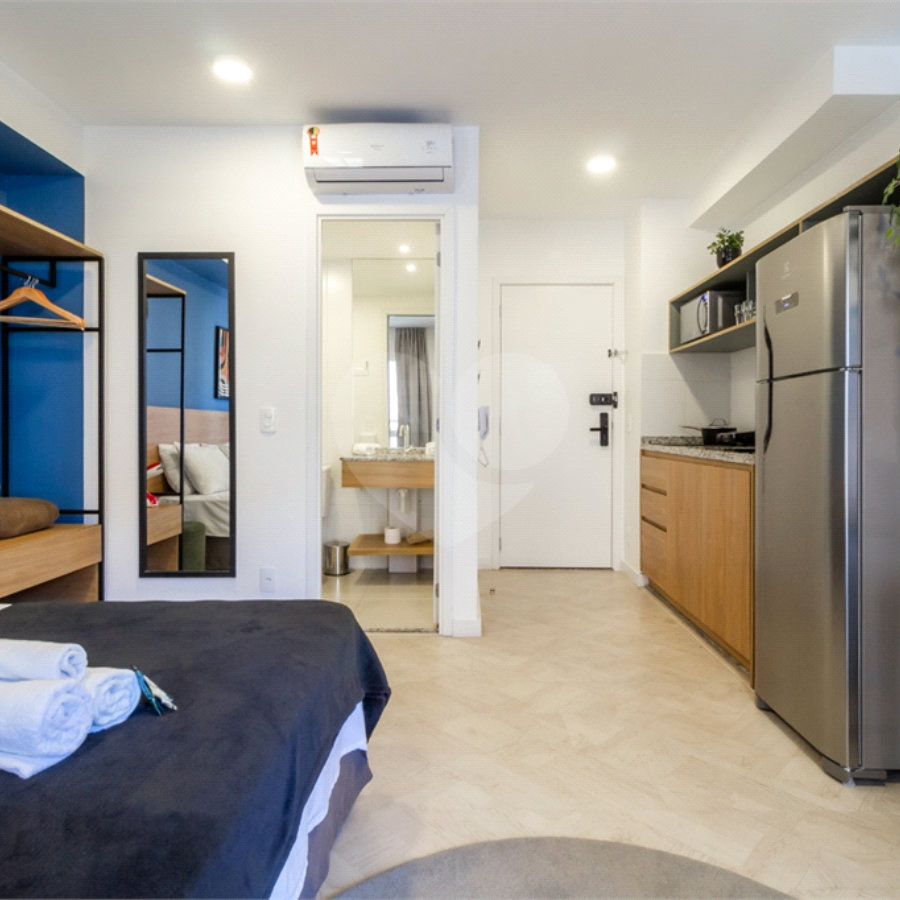 Studio com 25m² na região de Pinheiros e próximo ao metrô Oscar Freire.