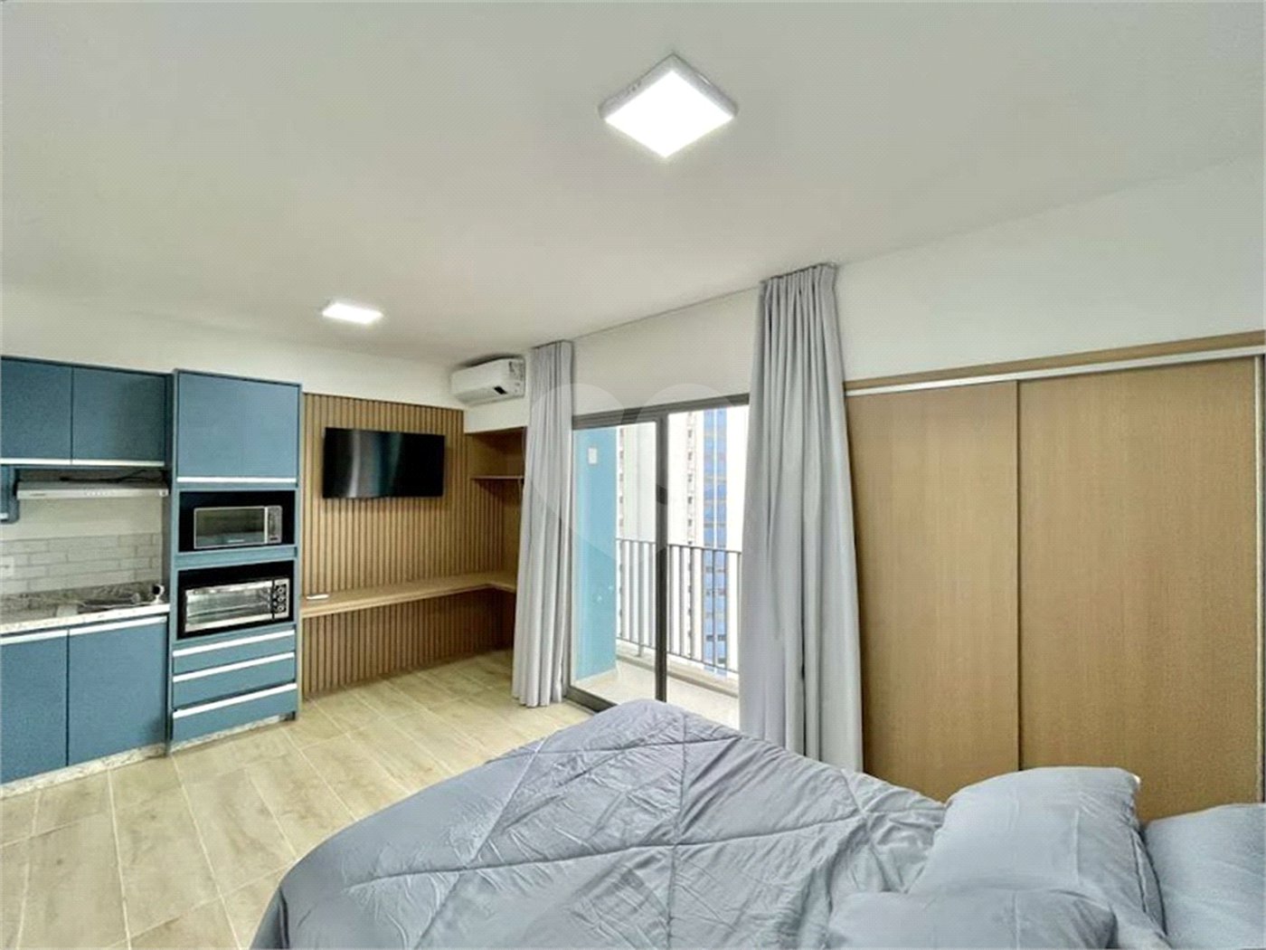 CAMPO BELO Studio VENDA em Congonhas - 100% MOBILIADO e EQIPADO, c/ lazer e serviços - De frente p/ Aeroporto - ideal p/ INVESTIDORES!