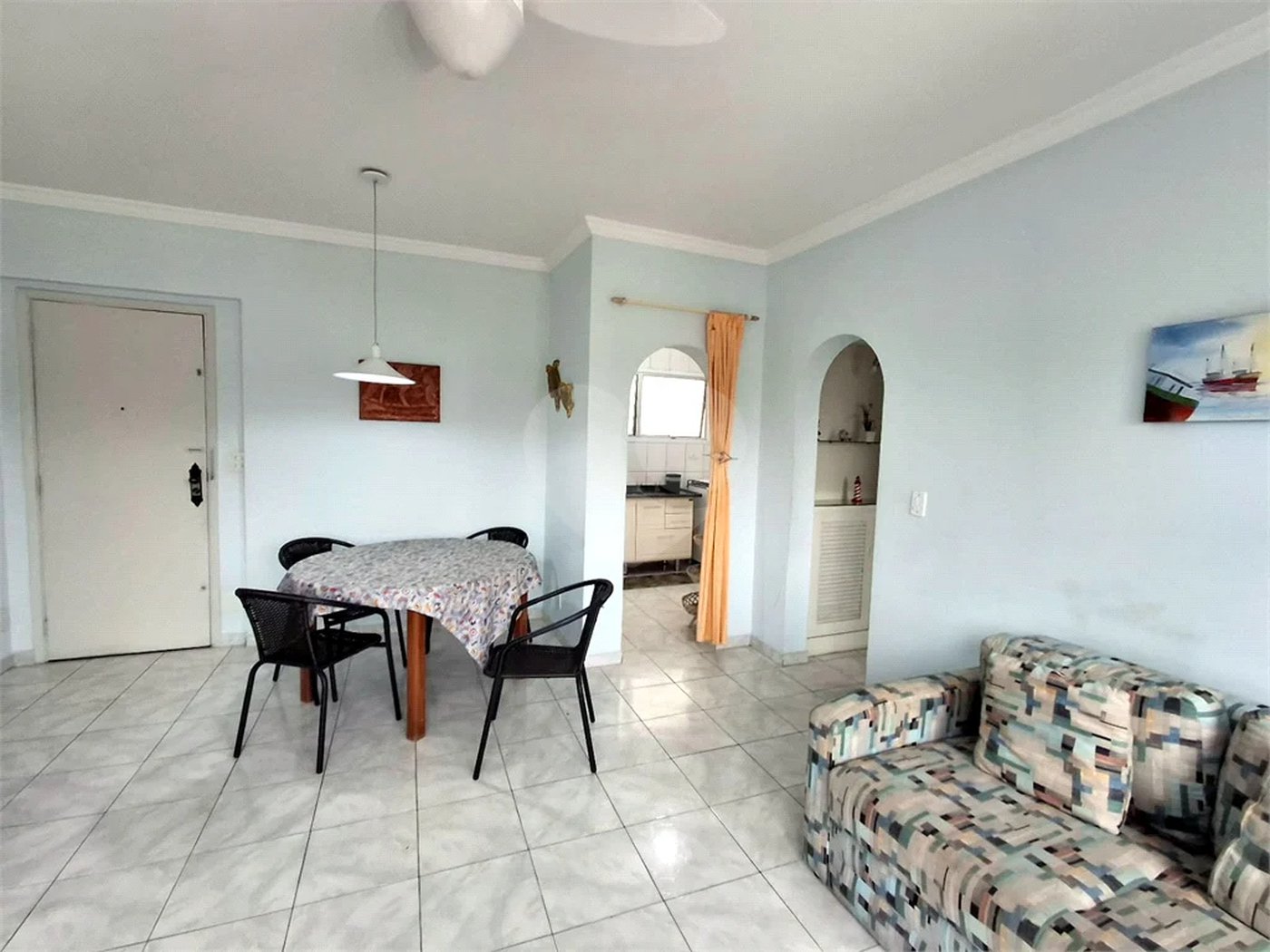 Apartamento à venda com 1 quarto em Vila Alzira, Guarujá, SP