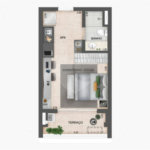 STUDIO NA VILA CLEMENTINO 32 m