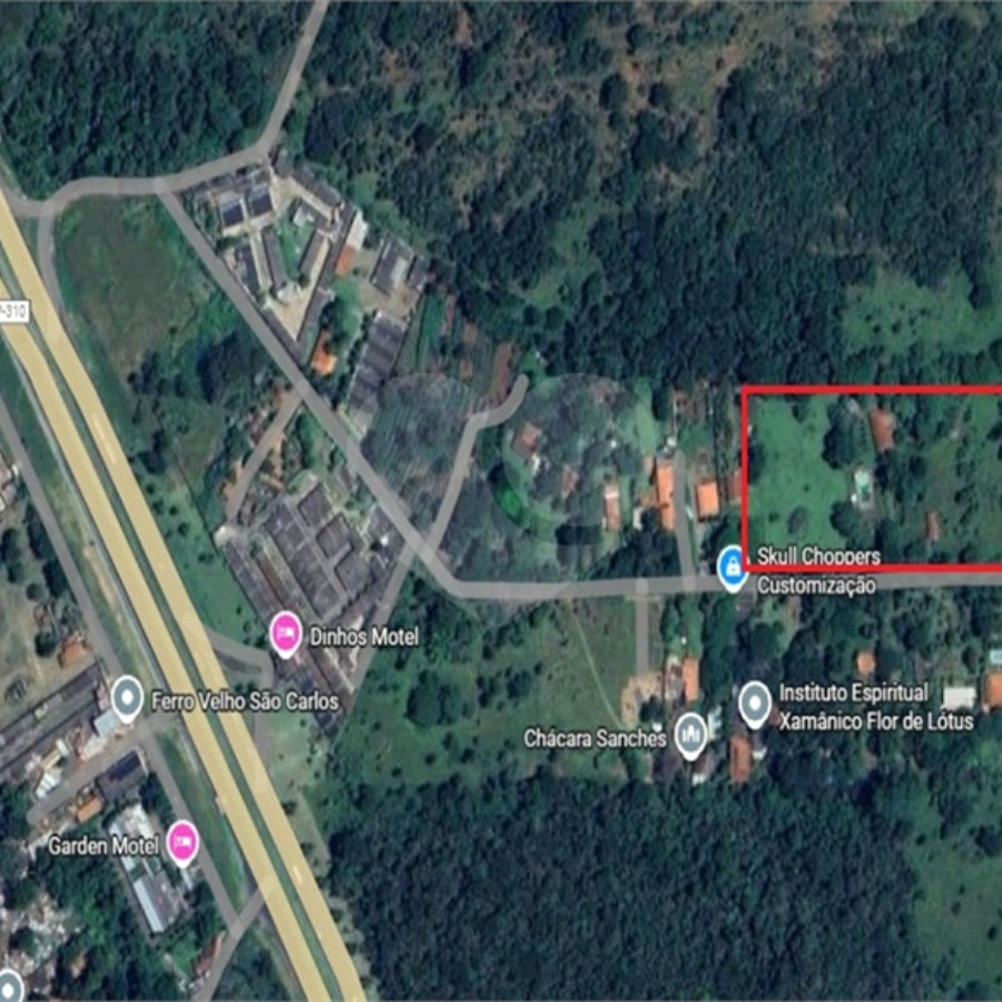 3021 metros de área para construção de chácara.