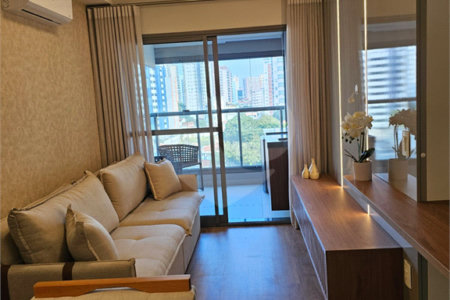 Apartamento Novo, 2 Dormitórios sendo 1 suíte, Completamente Mobiliado! PRONTO PARA MORAR!