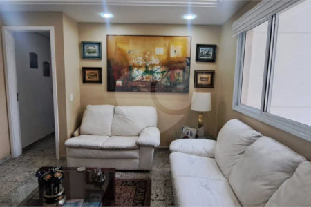 Apartamento à Venda no Campo Belo com 123m², 2 Suítes, Churrasqueira e 2 Vagas