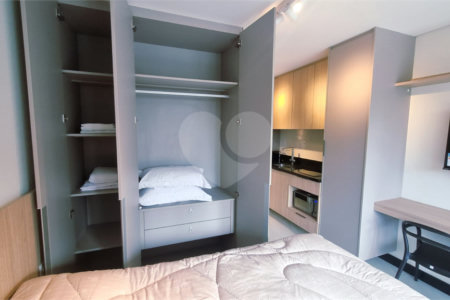 Apartamento Studio para locação no Jardim Anália Franco