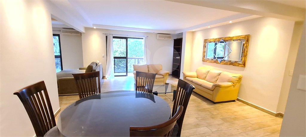 Apartamento para venda e locação de 130m² no Jardim Paulista com 2 suítes e 2 vagas.