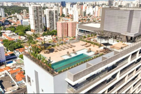 Apartamento á venda com 41m² - Brooklyn