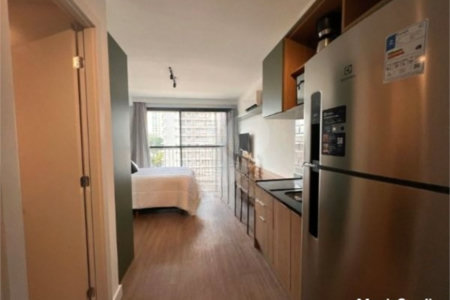 Apartamento com 27m², 1 dormitório, à venda na Vila Olímpia.