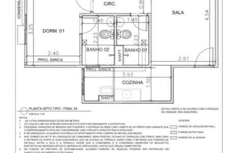 Apartamento à Venda no Condomínio Nostro Mooca | 55m² | 3 Dorms (1 Suíte) | 1 Vaga