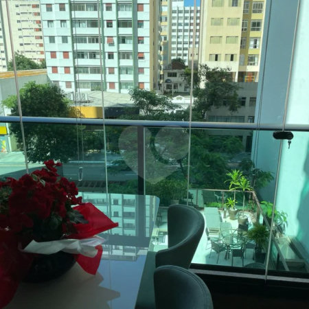 Apartamento VENDA Santa Cecília com 40,29m2, 1 quarto, sala, varanda, cozinha, banheiro e 1 vaga de garagem