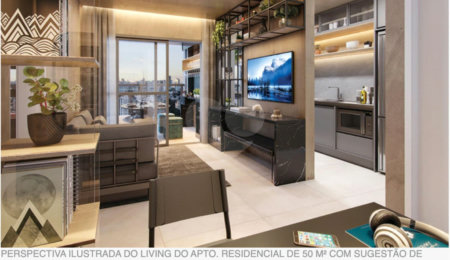 Apartamento à venda com 1 suíte em Vila Clementino, São Paulo, SP
