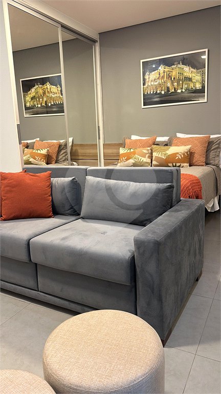 Apartamento com 29m² e 1 vaga na região da Bela Vista em São Paulo - SP.