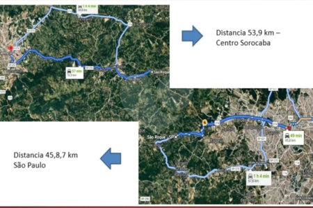 Área de terra de 156 mil m2 à venda em São Roque, zona mista (residencial/industrial)