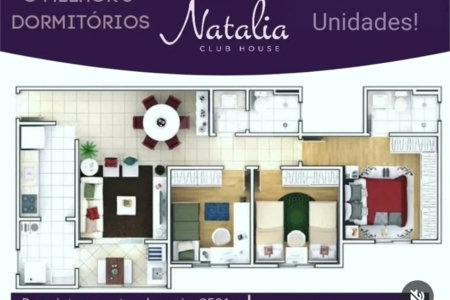 APARTAMENTO À VENDA — NATÁLIA CLUBE | INDAIATUBA