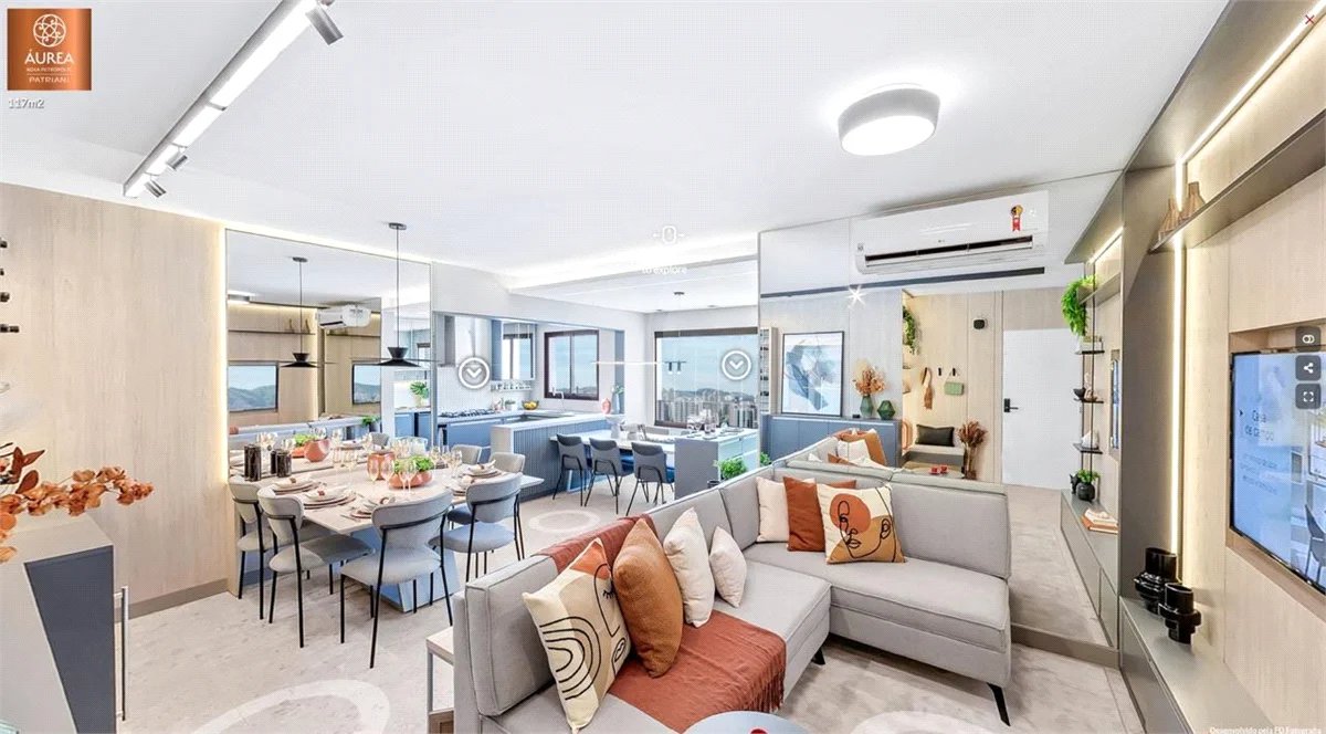 APARTAMENTO DE 117M² COM 3 SUITES NO CENTRO DE SBC