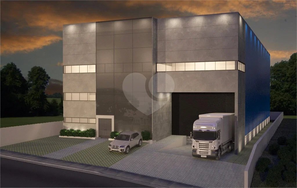 Galpão industrial com renda à venda em Cotia