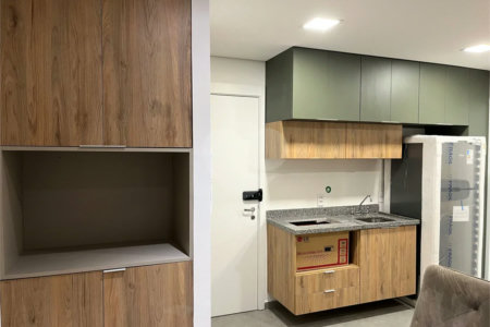 Apartamento mobiliado, 1 quarto, para locação no Alto da Boa Vista