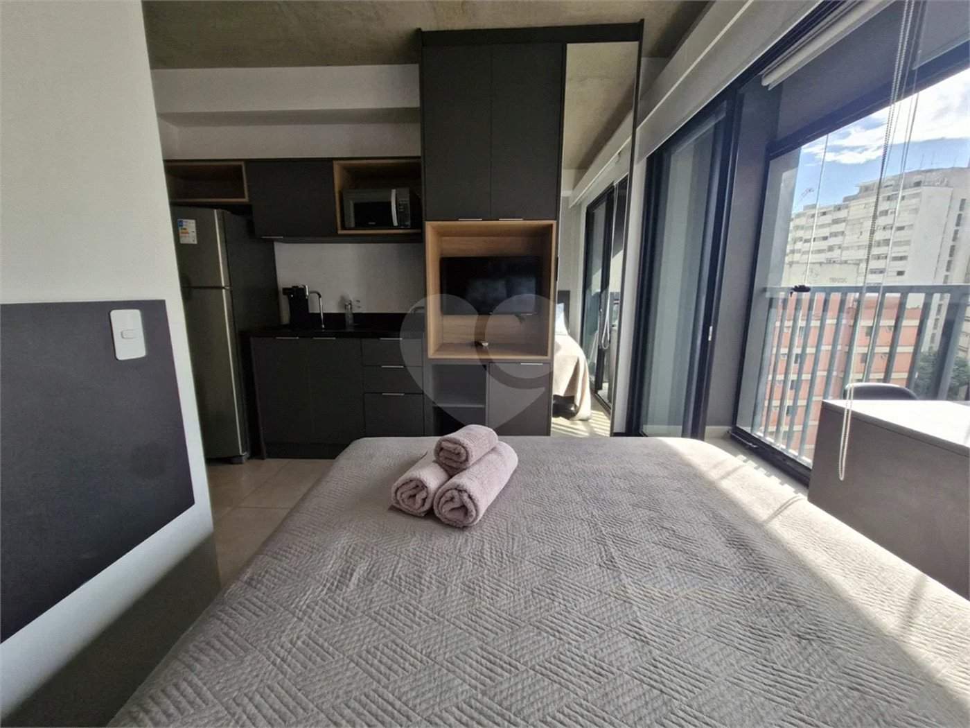 Apartamento com 18 m², 1 quarto, à venda na Bela Vista