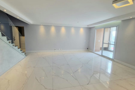 COBERTURA DUPLEX DE ALTO PADRÃO NA VILA SÃO FRANCISCO | 233 m²