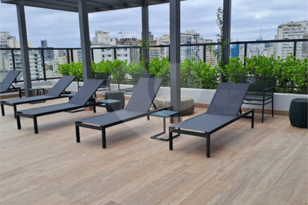 Apartamento no Centro com lazer completo.