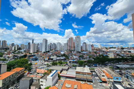 Apartamento com 74 m² com 3 quartos, 1 suíte, vista livre e 2 vagas à venda na Mooca, São Paulo