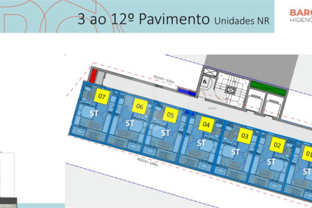 Studio 25 m² – Barô Higienópolis by You, inc | São Paulo