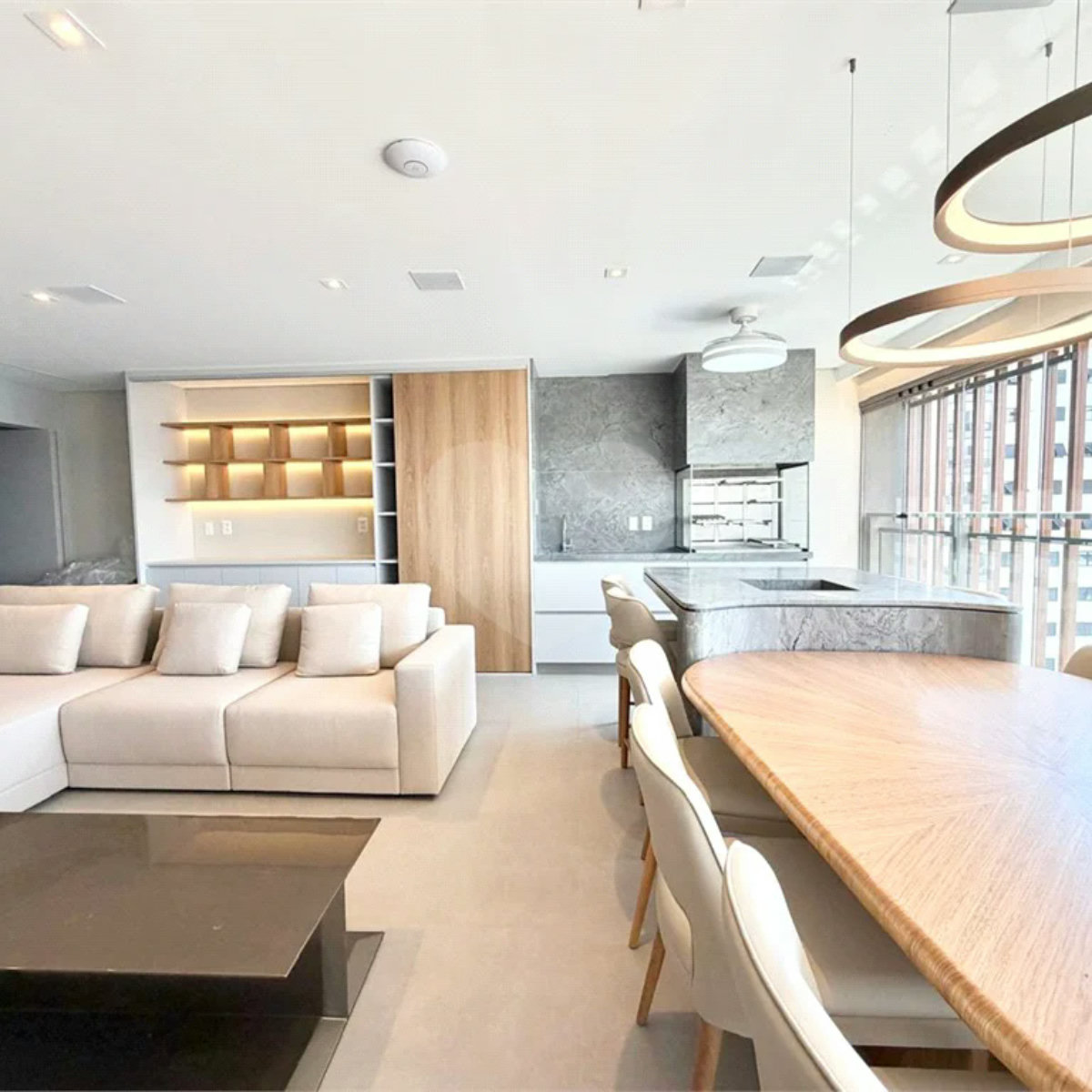 Campo Belo | 154 m² | Novo | Nunca Habitado | Mobiliado e Automatizado