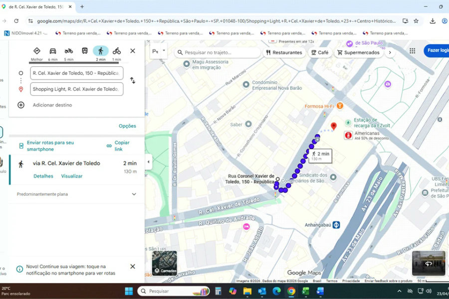 Sala Comercial para Venda ou Locação no Centro de São Paulo