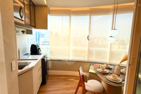 Apartamento com 35m², 1 dormitório, à venda na Bela Vista