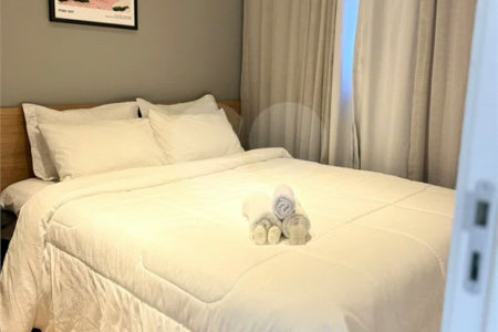Studio HIS2 mobiliado 38m² na Liberdade, lazer completo, pronto para morar.