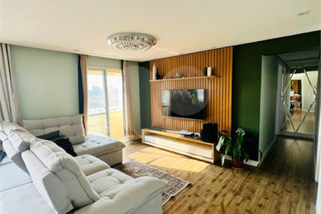 Apartamento á venda MOBILIADO com 128m², 3 suítes, 2 vagas, no centro de Santo André