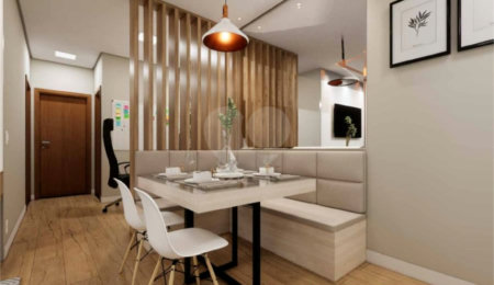 Apartamento à venda com 1 suíte em Alvinópolis, Atibaia, SP