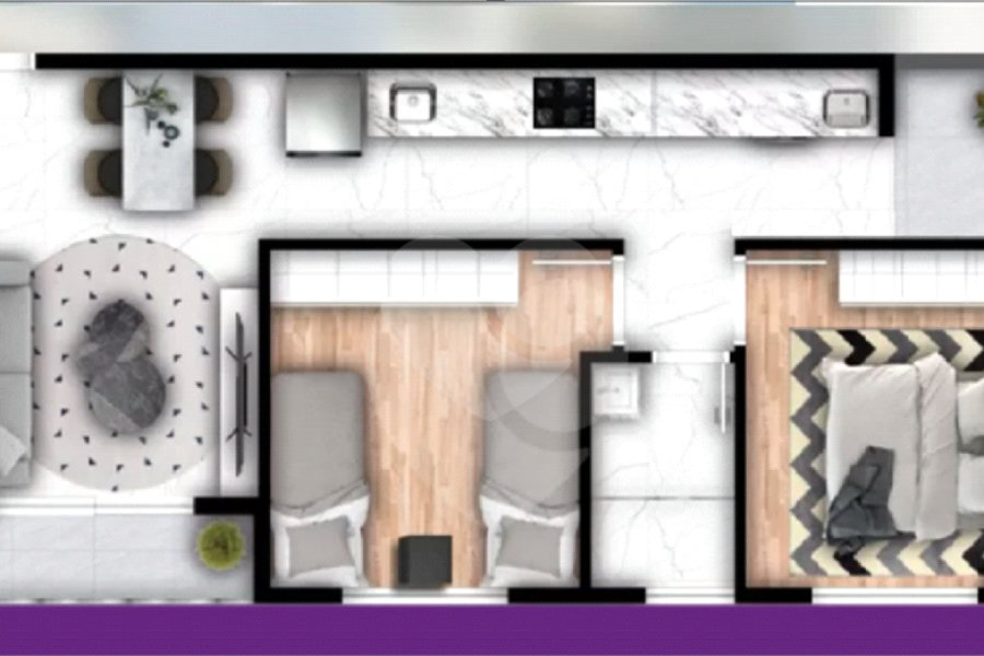 Apartamento á Venda com 47m² - Jabaquara