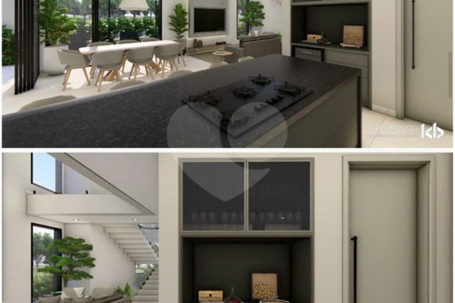 Casa em construção com 3 suítes no Condomínio Damha 2, na cidade de Piracicaba - SP.