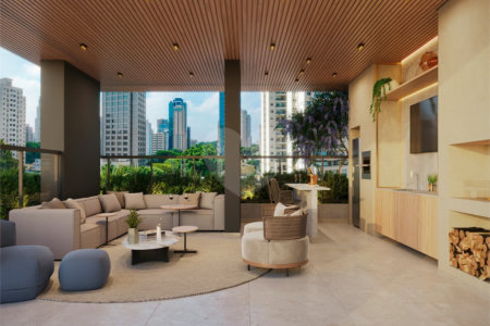 Apartamento a venda em Moema, 53 m², vaga, lazer e próximo ao parque do Ibirapuera