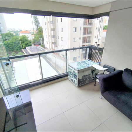 Apartamento de 1 quarto - Vila Mariana - Varanda, - 1 vaga - Lazer e serviços no condomínio.