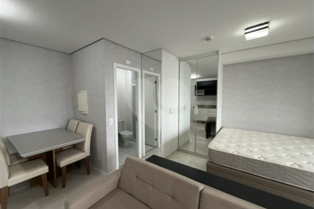 Apartamento flat para locação - 1 vaga - Centro - SBC -SP