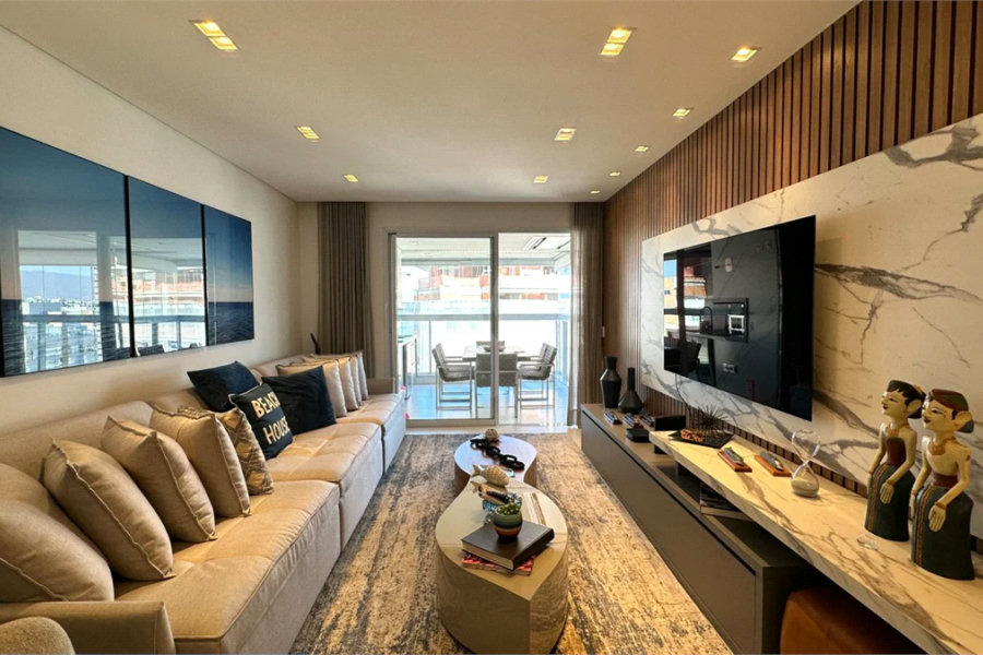 Apartamento à venda com 4 suítes em Riviera de São Lourenço, Bertioga, SP
